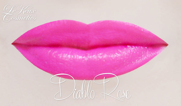 Diablo Rose Lip Paint by Le Keux Cosmetics - CC41, Goodwood Revival, Twinwood Festival, Viva Las Vegas Rockabilly Weekend Rock n Romance Le Keux Cosmetics