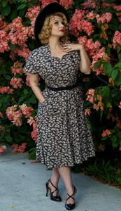 Buy 1940s & 50s Authentic Vintage Inspired Style Dresses