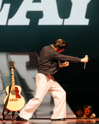 The Mens "Ricky" Sport Jacket In Navy Fleck .. 100% Wool Outer & Satin Lining .. 1950s Vintage Menswear