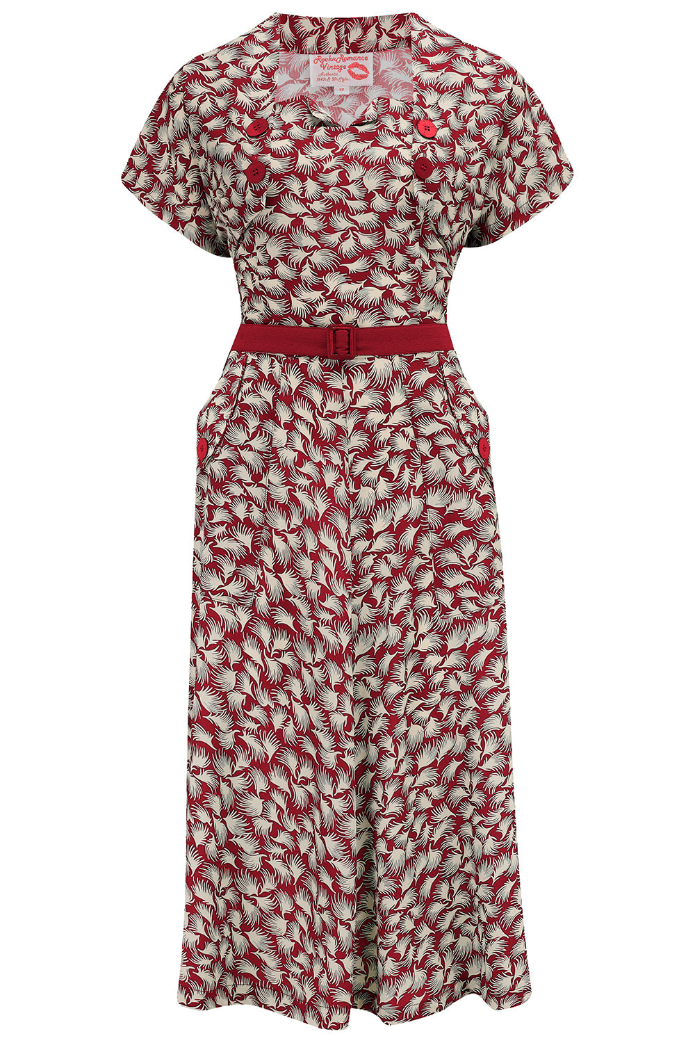 The "Ayda" 2pc Dress & Detachable Shrug Bolero Set In Wine Whisp, True Vintage Style