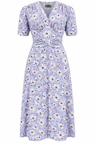 Ruby Dress in Daisy, A Classic & Authentic 1940s Vintage Inspired Style By The Seamstress Of Bloomsbury