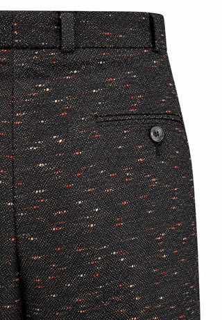 Mens "Hudson" New York Style 1950s Peg Trousers in Multi Colour Fleck.. Classic 50s American Pegs