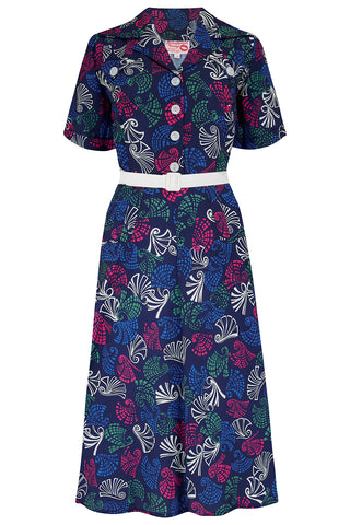 The "Polly" Dress in Jamboree Print, True & Authentic 1950s Vintage Style