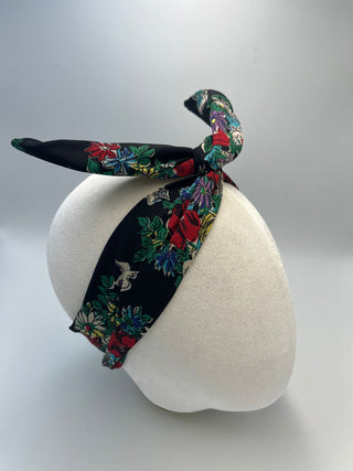 All Colours & Prints Wired Headband .. Twist & Go (No Tying Fiddly Knots or Bows) 1950s Rockabilly / 1940s Landgirl Style.