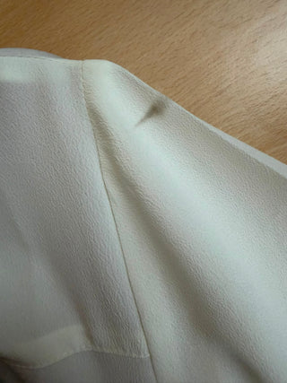 Die „Elsie“-Bluse in Antikweiß, echter authentischer Stil der 1950er Jahre