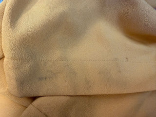 Le pantalon large Palazzo "Sophia" en moutarde, facile à porter style d'inspiration vintage 