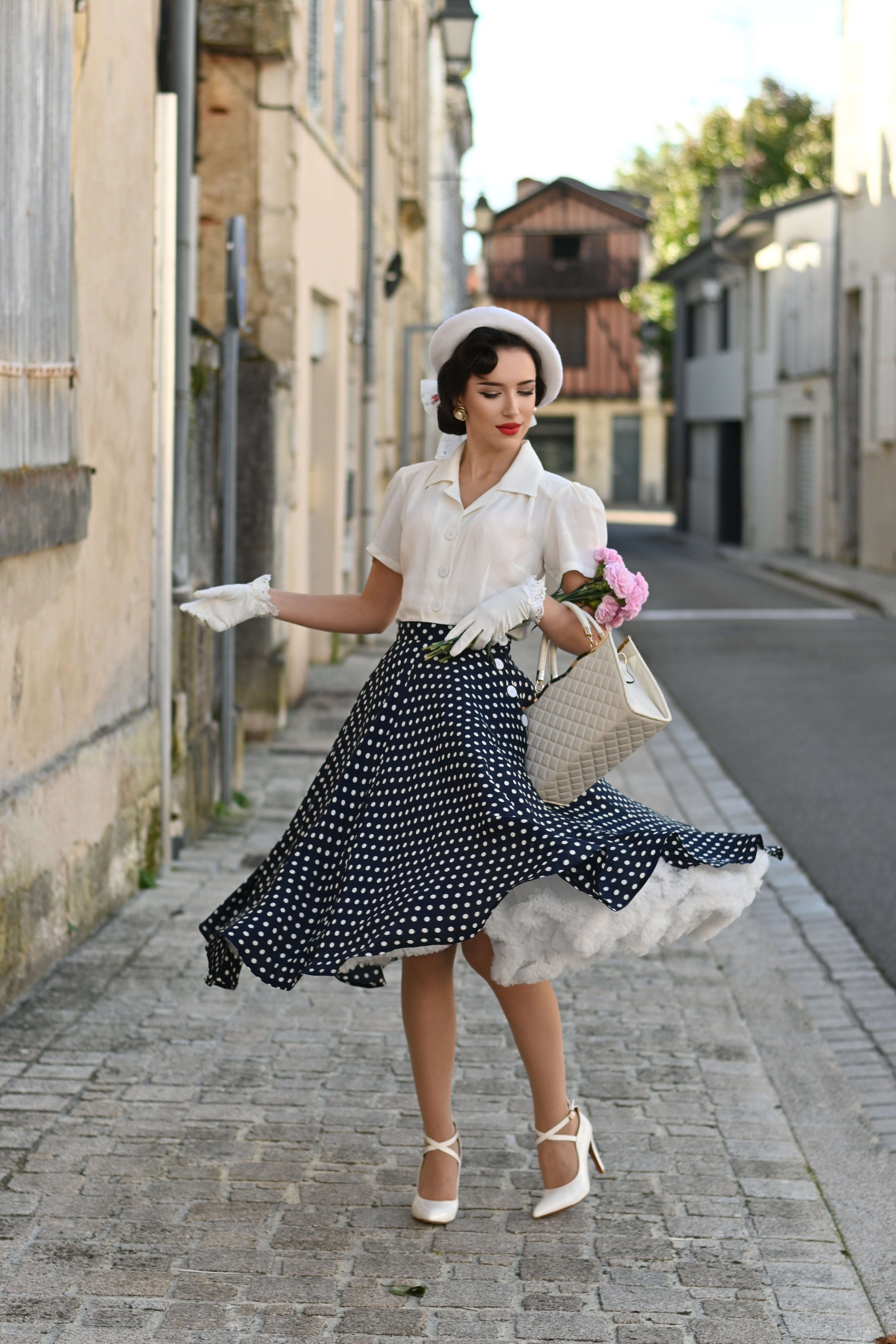 Vintage Année Jupe Vintage Année 60 Robe Année Tenue