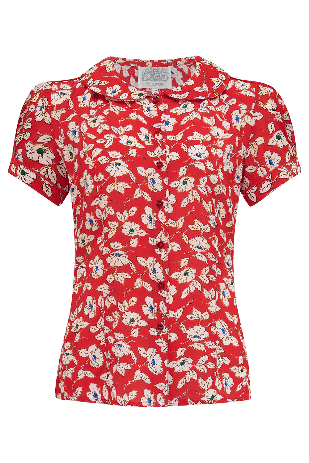 Minimal Retro Vintage Blouse