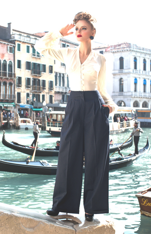Vintage Inspired Trousers & Jump-Suits, Classic 1940s & 50s Styles