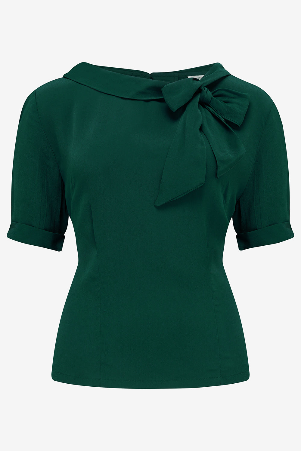 Cindy Blouse In Green , Classic 1940s Vintage Inspired Style - CC41, Goodwood Revival, Twinwood Festival, Viva Las Vegas Rockabilly Weekend Rock n Romance The Seamstress Of Bloomsbury