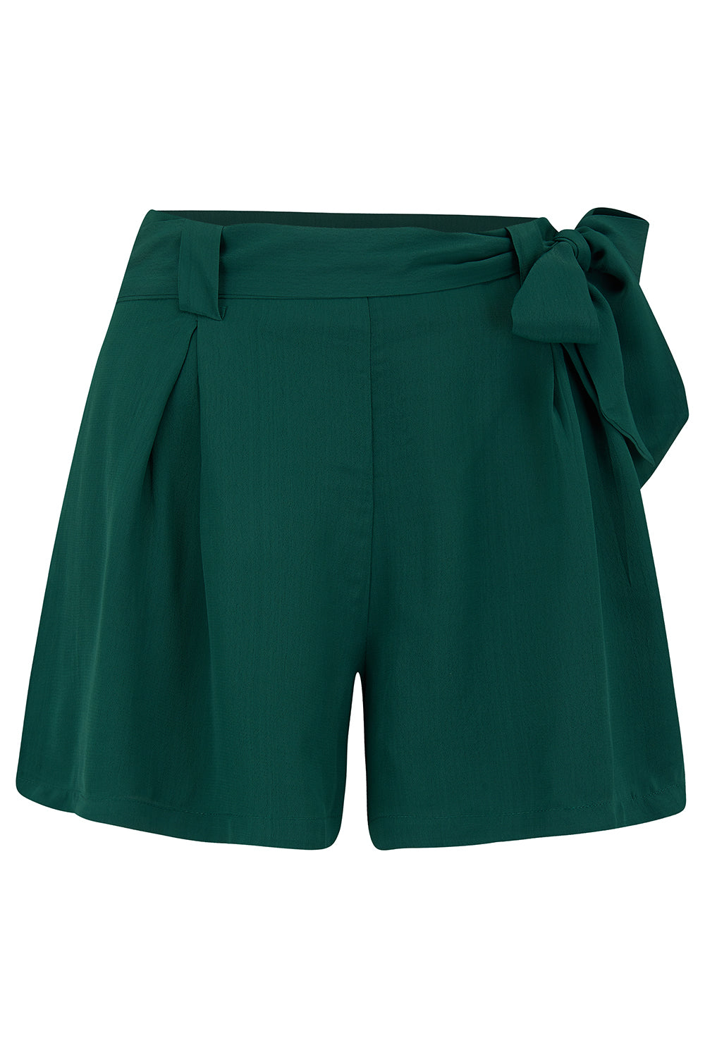 Emma vintage styled Tap Shorts in Green - True and authentic vintage style clothing, inspired by the Classic styles of CC41 , WW2 and the fun 1950s RocknRoll era, for everyday wear plus events like Goodwood Revival, Twinwood Festival and Viva Las Vegas Rockabilly Weekend Rock n Romance The Seamstress Of Bloomsbury