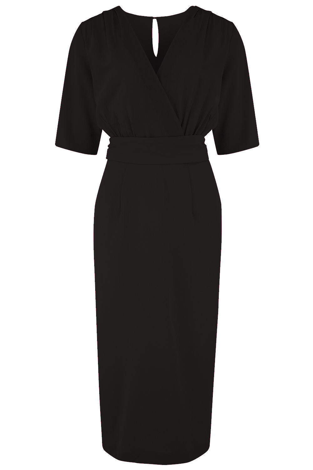 The Evelyn Wiggle Dress in Black, True Late 40s Early 50s Vintage Style 12 The Evelyn Wiggle Dress in Black, True Late 40s Early 50s Vintage Style 12