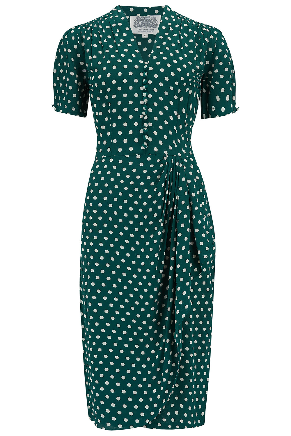 Mabel Dress in Mimosa Yellow Print, A Classic 1940s Vintage Style 14 Mabel Dress in Mimosa Yellow Print, A Classic 1940s Vintage Style 14