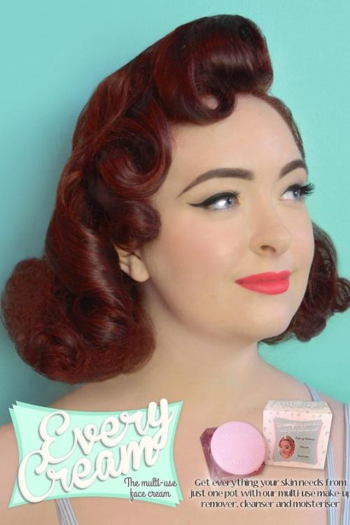 Every Cream by Le Keux Cosmetics - True and authentic vintage style clothing, inspired by the Classic styles of CC41 , WW2 and the fun 1950s RocknRoll era, for everyday wear plus events like Goodwood Revival, Twinwood Festival and Viva Las Vegas Rockabilly Weekend Rock n Romance Le Keux Cosmetics