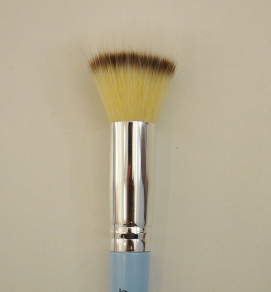 Duel End Stipple & Concealer Brush by Le Keux Cosmetics - True and authentic vintage style clothing, inspired by the Classic styles of CC41 , WW2 and the fun 1950s RocknRoll era, for everyday wear plus events like Goodwood Revival, Twinwood Festival and Viva Las Vegas Rockabilly Weekend Rock n Romance Le Keux Cosmetics