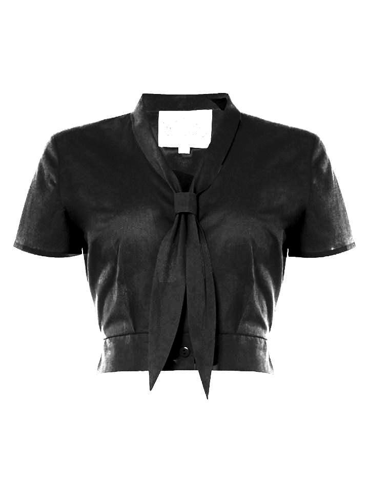 "Bonnie" Blouse in Black by The Seamstress of Bloomsbury, Classic 1940s Vintage Inspired Style - True and authentic vintage style clothing, inspired by the Classic styles of CC41 , WW2 and the fun 1950s RocknRoll era, for everyday wear plus events like Goodwood Revival, Twinwood Festival and Viva Las Vegas Rockabilly Weekend Rock n Romance The Seamstress Of Bloomsbury